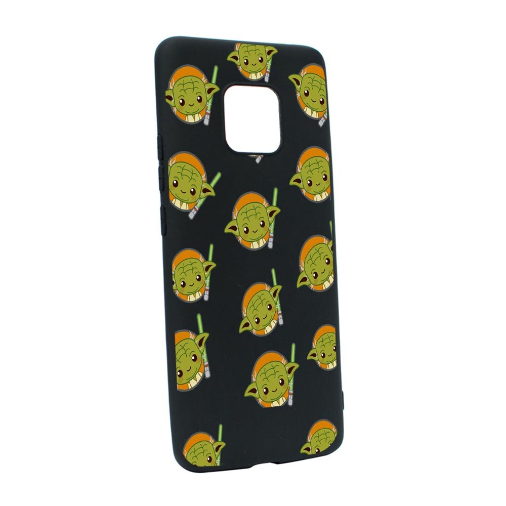 Husa Silicon Star Wars Baby Yoda, compatibila cu Motorola Moto G9 Play, rezistenta la uzura, anti-alunecare, B420