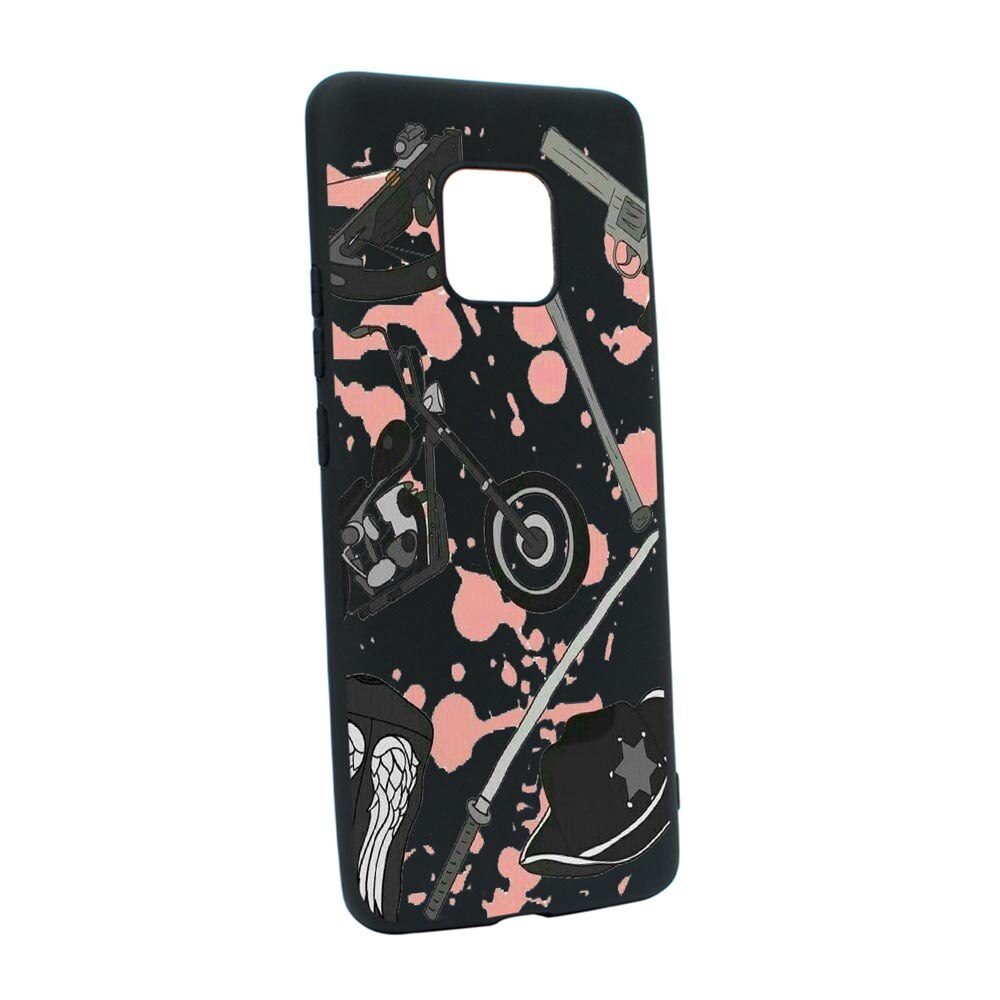 Husa Silicon Music, compatibila cu Motorola Moto E7 Plus, rezistenta la uzura, anti-alunecare, B307