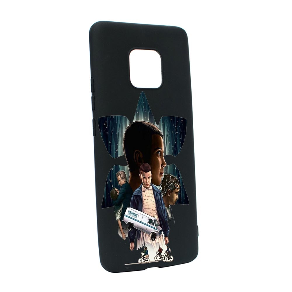 Husa Silicon Stranger Things, compatibila cu Motorola Moto E7 Plus, rezistenta la uzura, anti-alunecare, B373