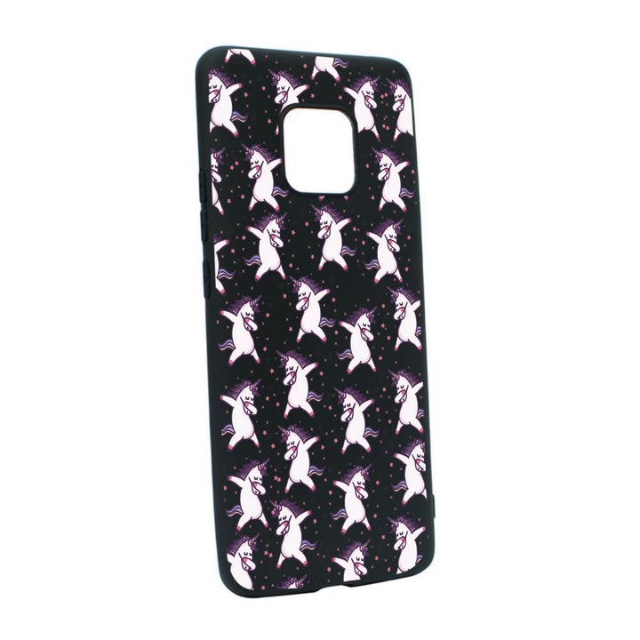 Husa pentru Xiaomi Redmi Note 9 Pro, Unicorn, rezistenta la uzura, anti-alunecare, din silicon Premium, B73