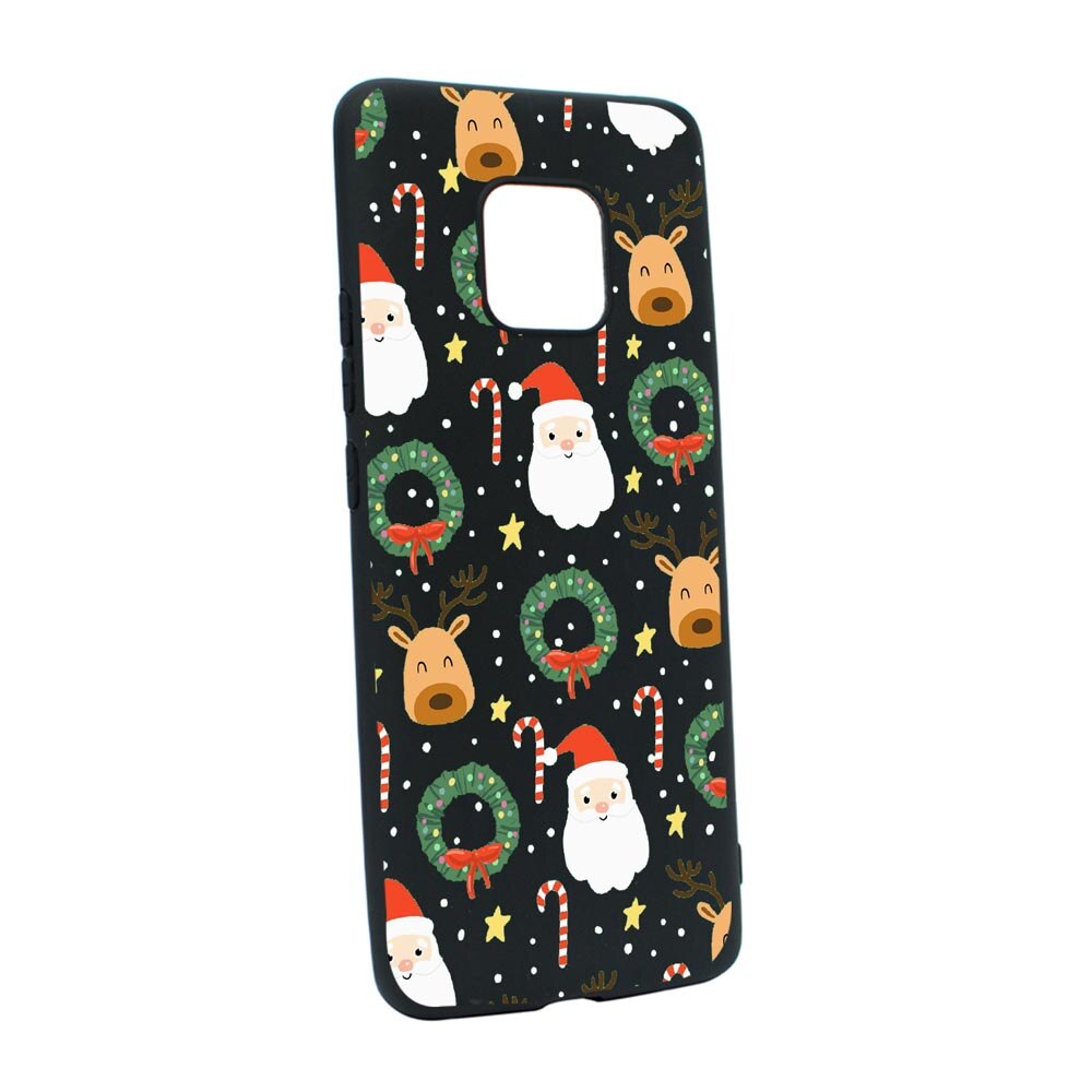 Husa Xmas, Craciun, pentru Xiaomi Redmi Note 9 Pro, rezistenta la uzura, anti-alunecare, din silicon Premium, B350