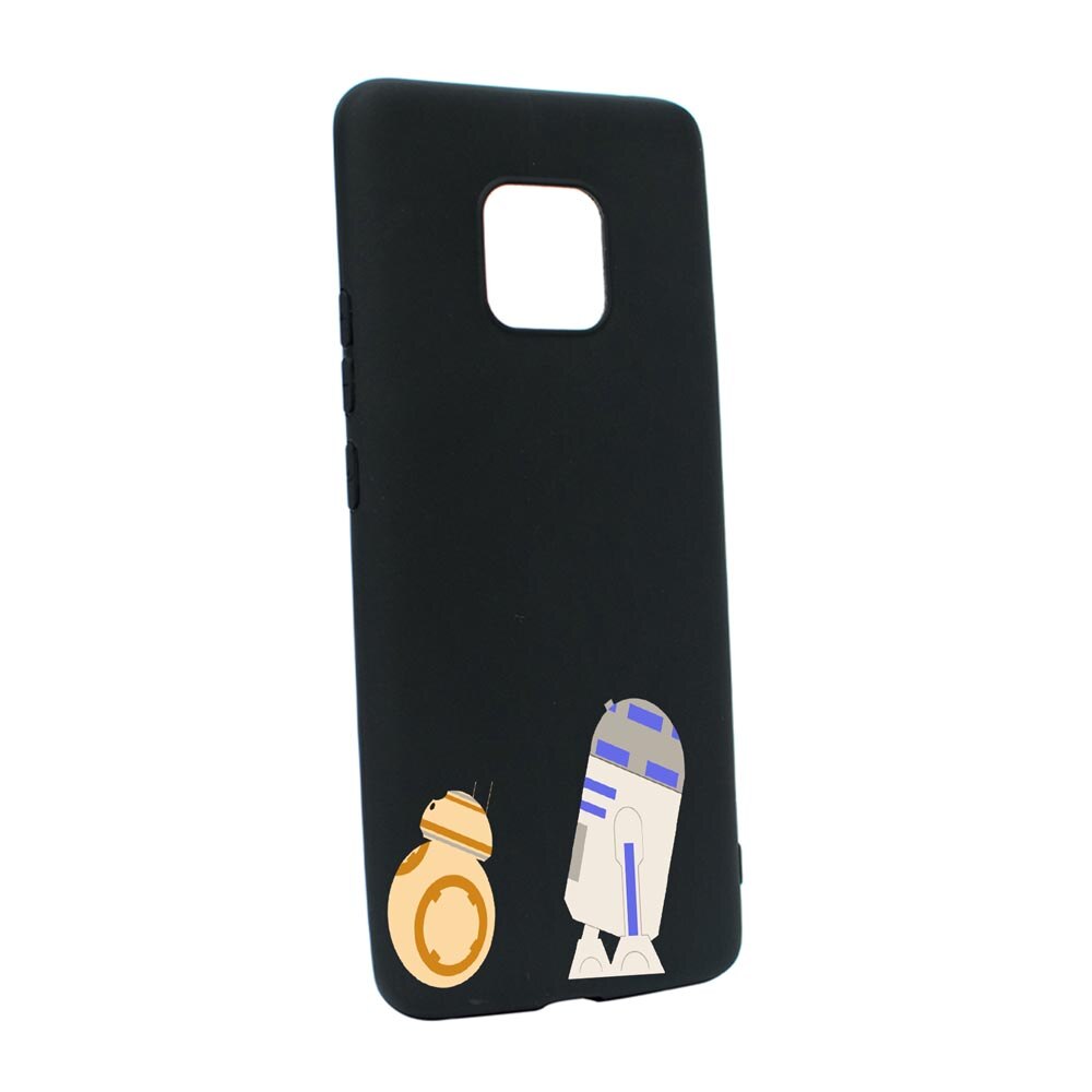 Husa Silicon Star Wars Droids, compatibila cu Motorola Moto E7 Plus, rezistenta la uzura, anti-alunecare, B411