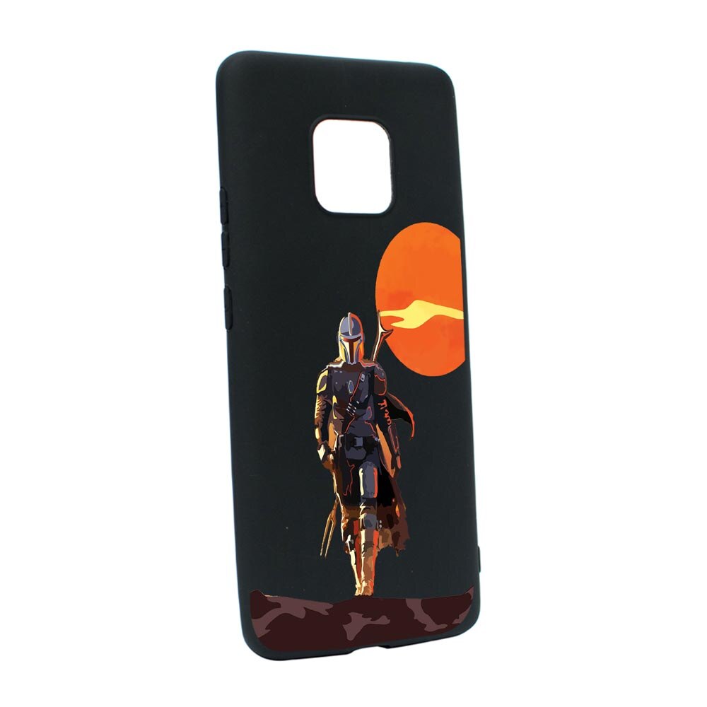 Husa Silicon Star Wars, The Mandalorian Compatibila Cu Motorola Moto G9 Play, rezistenta la uzura, anti-alunecare, B460