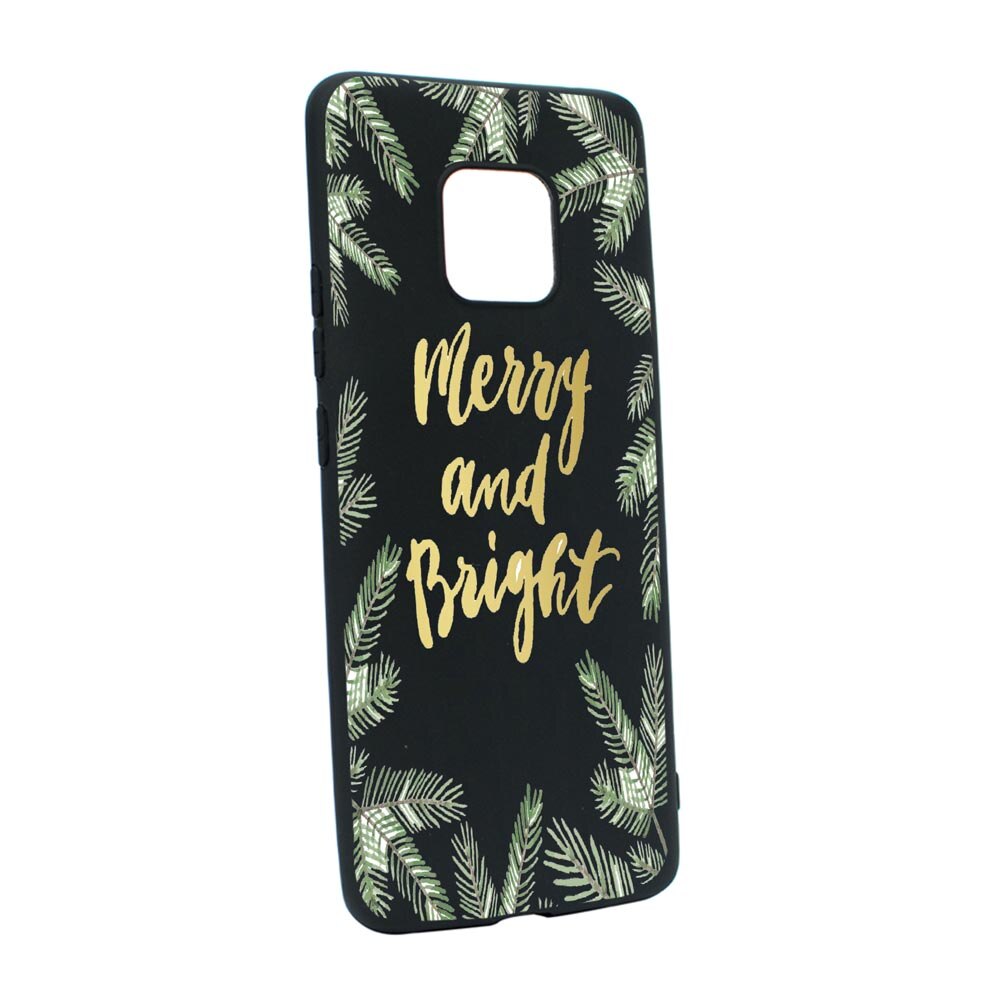 Husa Silicon Xmas, compatibila cu Motorola Moto G9 Play, rezistenta la uzura, anti-alunecare, B336