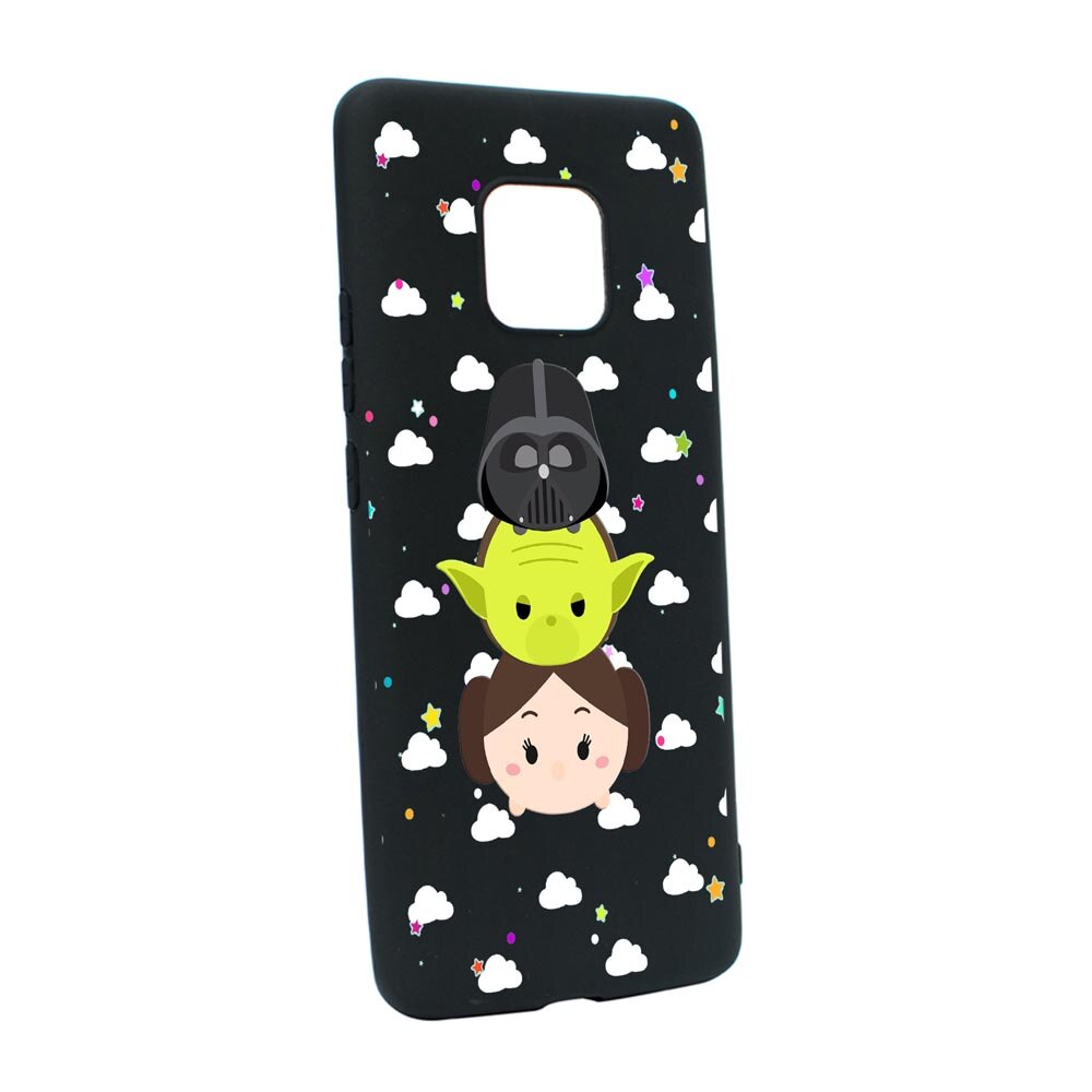 Husa Silicon Star Wars, compatibila cu Motorola Moto E7 Plus, rezistenta la uzura, anti-alunecare, B404