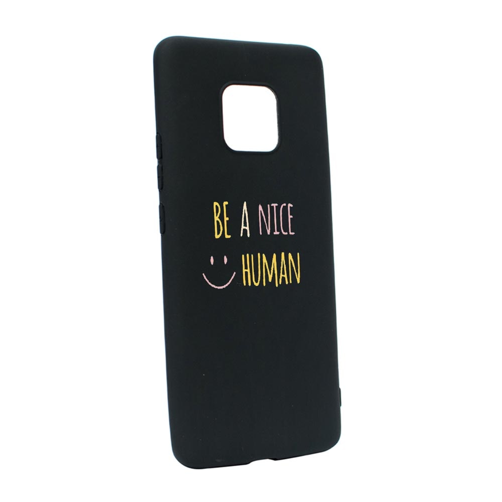 Husa Silicon Human, compatibila cu Motorola Moto E7 Plus, rezistenta la uzura, anti-alunecare, B480