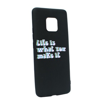 Husa Silicon Life is..., compatibila cu Motorola Moto G9, rezistenta la uzura, anti-alunecare, B491 Husa Silicon Life is..., compatibila cu Motorola Moto G9, rezistenta la uzura, anti-alunecare, B491