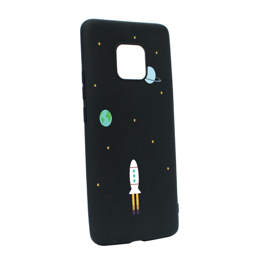 Husa Silicon Universe, Spacecraft, compatibila cu Motorola Moto E7 Plus, rezistenta la uzura, anti-alunecare, B471