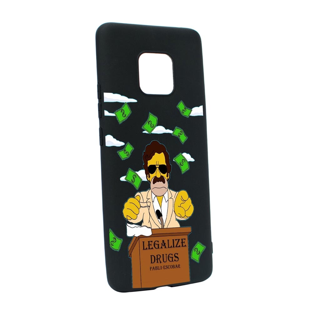 Husa Silicon Narcos Pablo Escobar, Movie Compatibila Cu Motorola Moto E7 Plus, rezistenta la uzura, anti-alunecare, B437