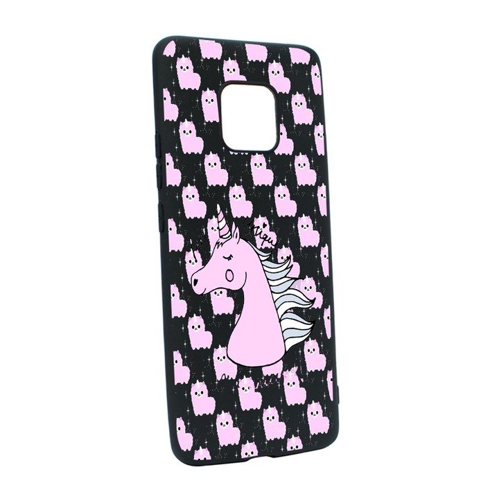 Husa Unicorn - I Feel Unique, pentru Xiaomi Redmi Note 9 Pro, rezistenta la uzura, anti-alunecare, din silicon Premium, din silicon Premium, B521
