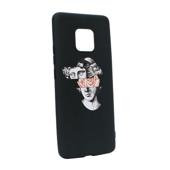 Husa Statue - Rose, pentru Xiaomi Redmi Note 9 Pro, rezistenta la uzura, anti-alunecare, din silicon Premium, din silicon Premium, B604 Husa Statue - Rose, pentru Xiaomi Redmi Note 9 Pro, rezistenta la uzura, anti-alunecare, din silicon Premium, din silicon Premium, B604