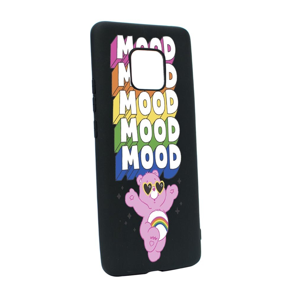 Husa Silicon Mood - Pink Bear, compatibila cu Motorola Moto E7 Plus, rezistenta la uzura, anti-alunecare, B599