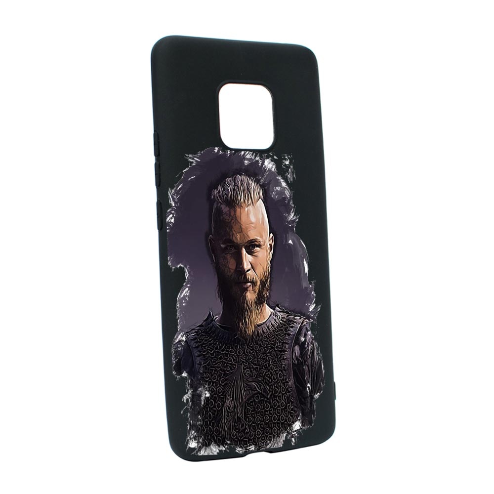 Husa Silicon Vikings Ragnar Lothbrok Movie, compatibila cu Motorola Moto G9 Play, rezistenta la uzura, anti-alunecare, B452