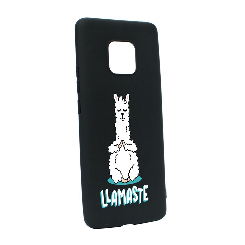 Husa Silicon Llamaste, compatibila cu Motorola Moto E7 Plus, rezistenta la uzura, anti-alunecare, B590