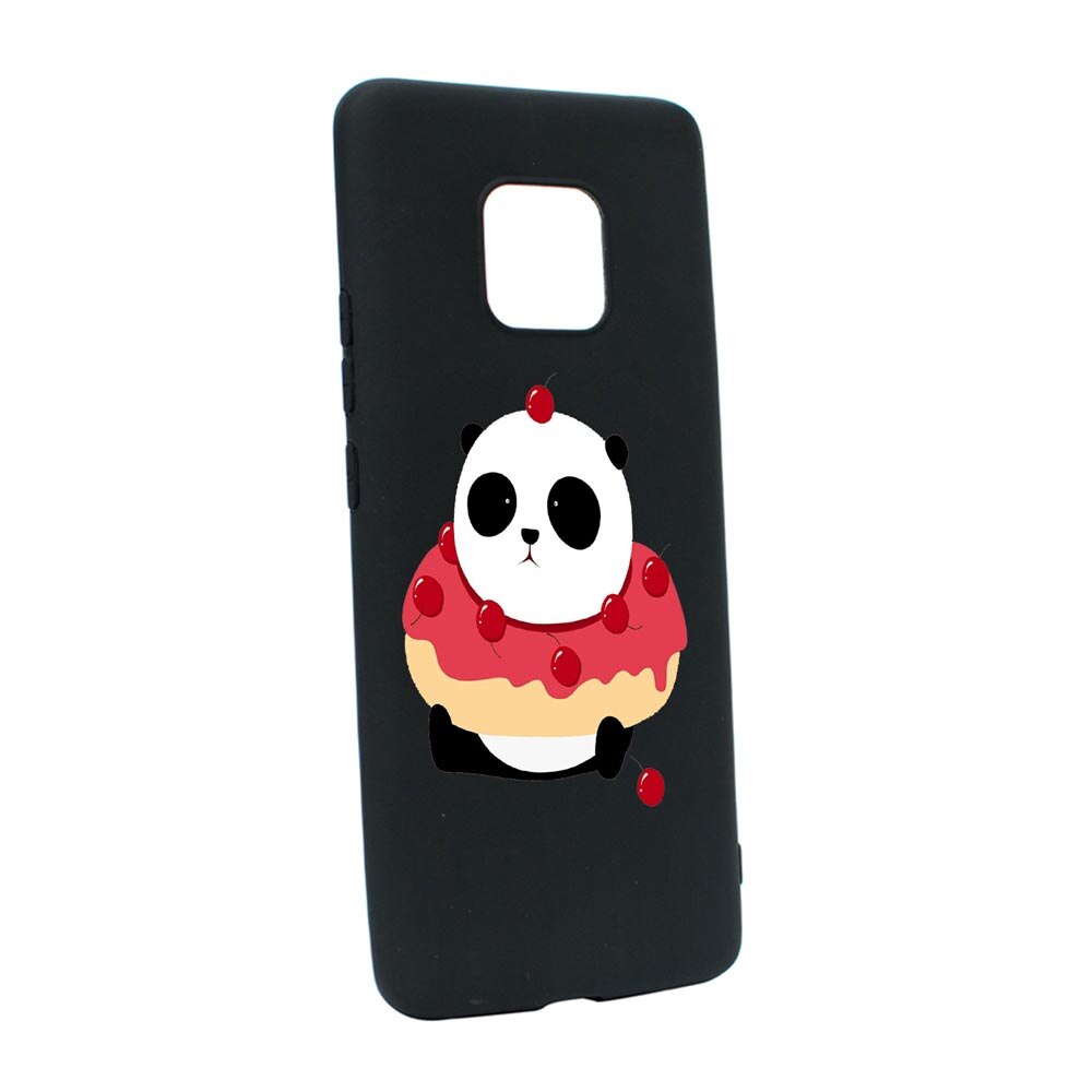 Husa Silicon Sweet Panda, compatibila cu Motorola Moto E7 Plus, rezistenta la uzura, anti-alunecare, B585