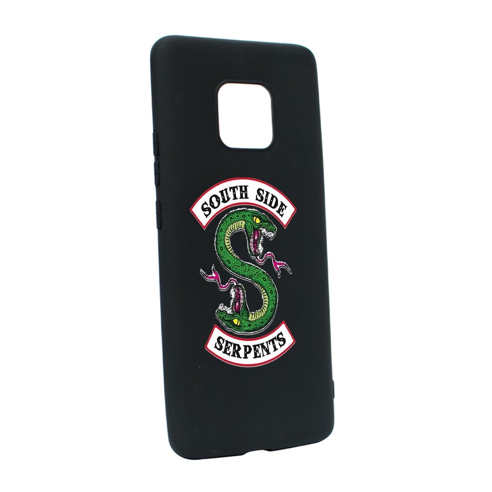 Husa Silicon Riverdale - South Side Serpents, Movie, compatibila cu Motorola Moto G9 Play, rezistenta la uzura, anti-alunecare, B605
