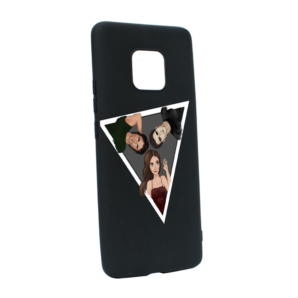 Husa Silicon Vampire Diaries, Movie, compatibila cu Motorola Moto E7 Plus, rezistenta la uzura, anti-alunecare, B577