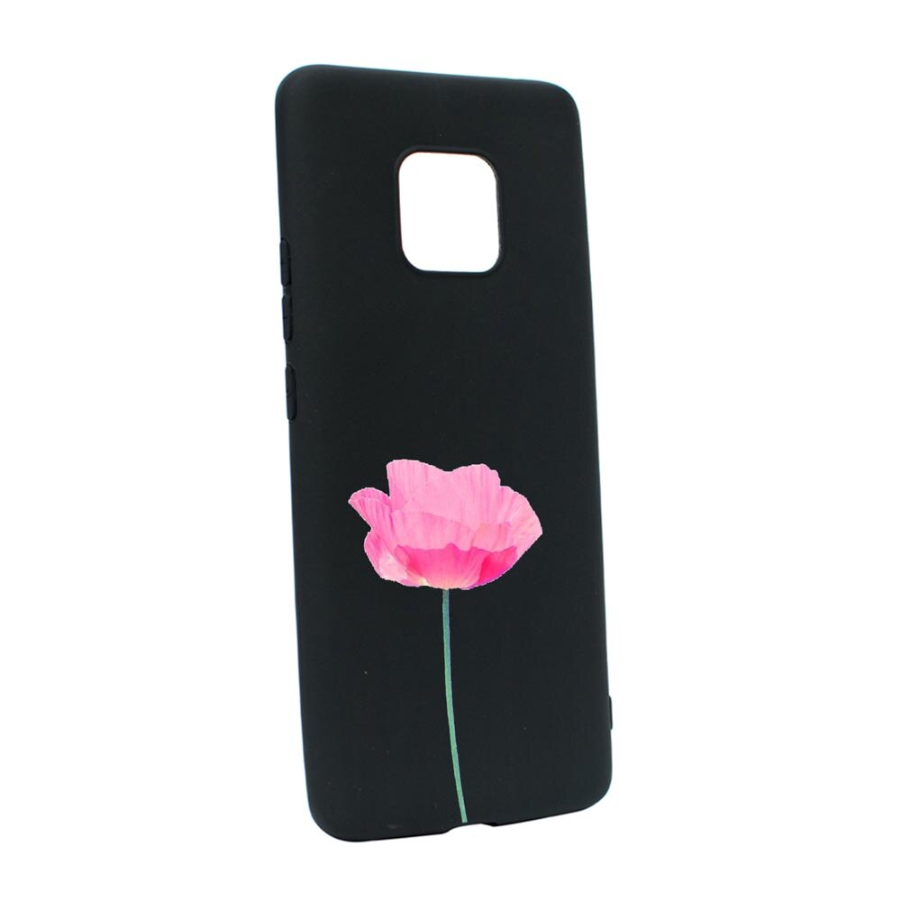Husa Silicon Rose - Pastel colors, compatibila cu Motorola Moto G9 Play, rezistenta la uzura, anti-alunecare, B693