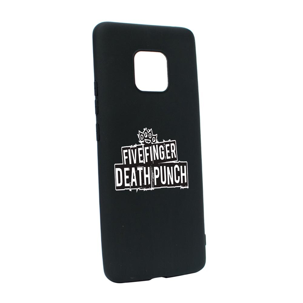 Husa Silicon Five FInger Death Punch, compatibila cu Motorola Moto E7 Plus, rezistenta la uzura, anti-alunecare, B536