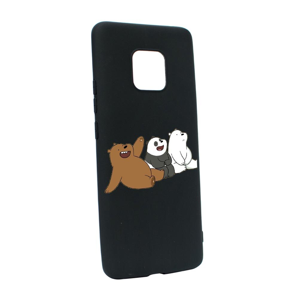 Husa Keep Calm - Ursi, pentru Xiaomi Redmi Note 9 Pro, rezistenta la uzura, anti-alunecare, din silicon Premium, din silicon Premium, B587