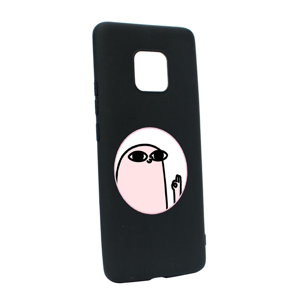 Husa Silicon Meme, compatibila cu Motorola Moto E7 Plus, rezistenta la uzura, anti-alunecare, B658
