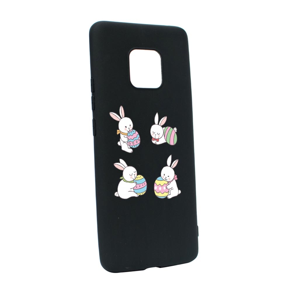 Husa Silicon Rabbit, compatibila cu Motorola Moto E7 Plus, rezistenta la uzura, anti-alunecare, B690