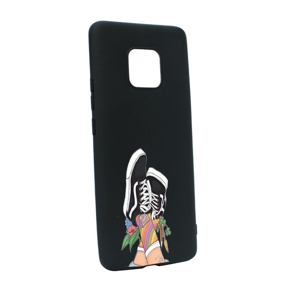 Husa Silicon Vans - Gym Shoes, compatibila cu Motorola Moto G9, rezistenta la uzura, anti-alunecare, B600