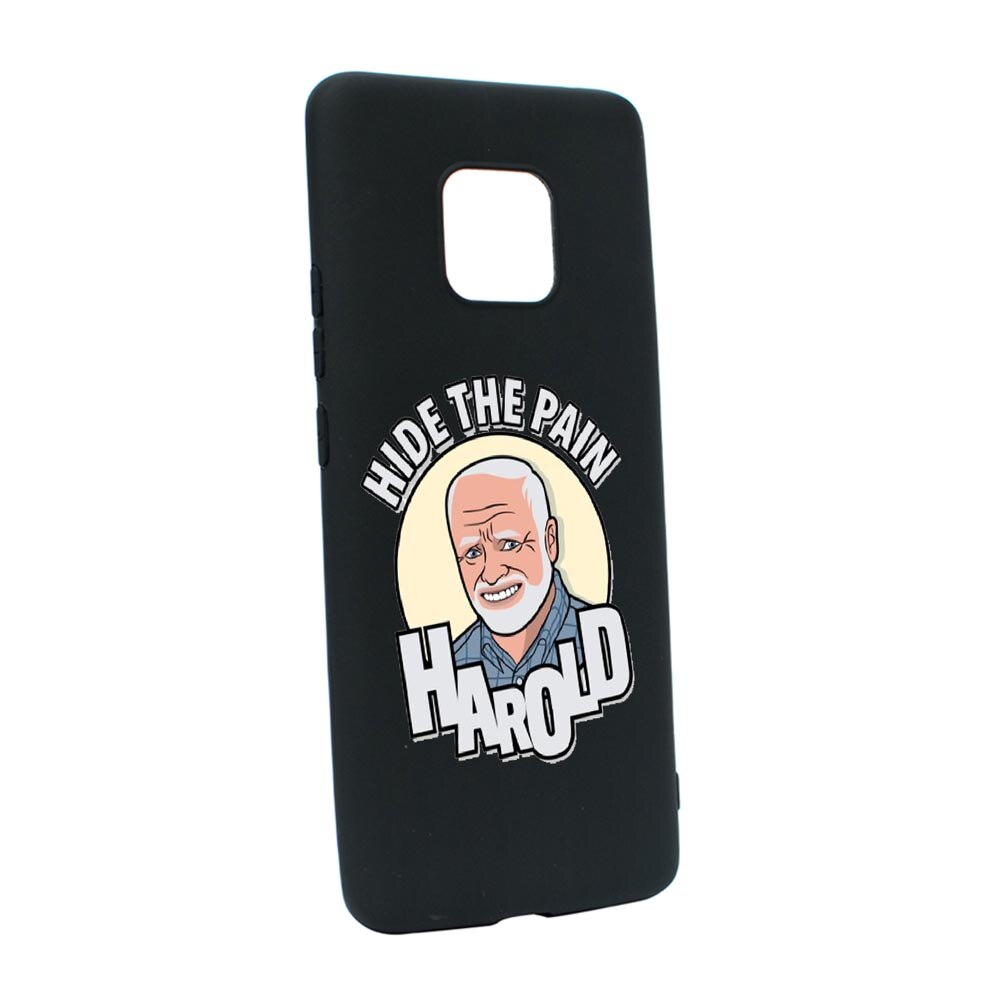 Husa Silicon Meme - Harold, compatibila cu Motorola Moto E7 Plus, rezistenta la uzura, anti-alunecare, B662