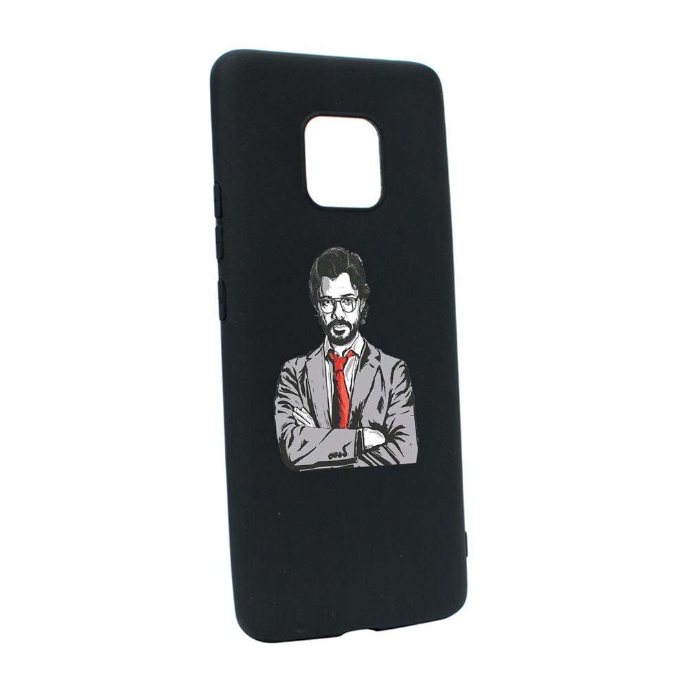 Husa Silicon Compatibila cu Motorola Moto E7 Plus, La Casa De Papel, rezistenta la uzura, anti-alunecare, B712