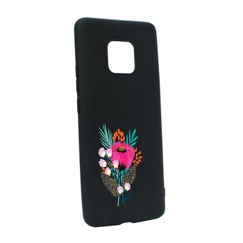Husa Silicon Flowers, compatibila cu Motorola Moto G9 Play, rezistenta la uzura, anti-alunecare, B641 Husa Silicon Flowers, compatibila cu Motorola Moto G9 Play, rezistenta la uzura, anti-alunecare, B641
