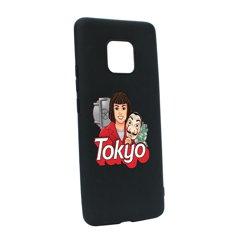 Husa Silicon Compatibila cu Motorola Moto E7 Plus, La Casa De Papel, Tokyo, rezistenta la uzura, anti-alunecare, B717