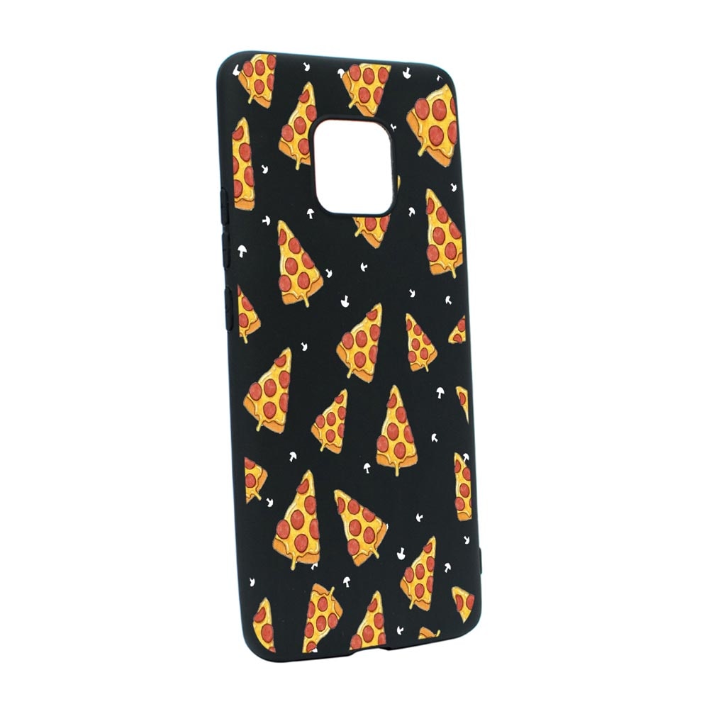 Husa Silicon Pizza, compatibila cu Motorola Moto E7 Plus, rezistenta la uzura, anti-alunecare, B665