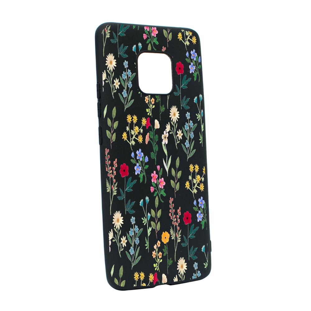 Husa Silicon Spring Flower, compatibila cu Motorola Moto E7 Plus, rezistenta la uzura, anti-alunecare, B635