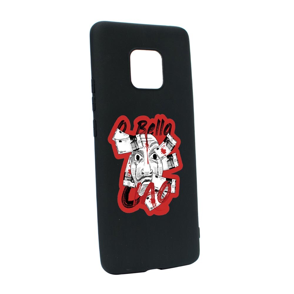 Husa Silicon Compatibila cu Motorola Moto E7 Plus, La Casa De Papel, Bella Ciao, rezistenta la uzura, anti-alunecare, B716