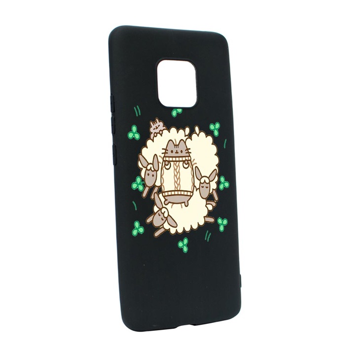 Husa Rabbits - Lambs, pentru Xiaomi Redmi Note 9 Pro, rezistenta la uzura, anti-alunecare, din silicon Premium, din silicon Premium, B692