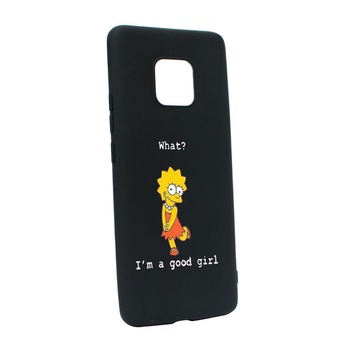Husa Silicon Lisa - I'm a good girl, compatibila cu Motorola Moto E7 Plus, rezistenta la uzura, anti-alunecare, B591 Husa Silicon Lisa - I'm a good girl, compatibila cu Motorola Moto E7 Plus, rezistenta la uzura, anti-alunecare, B591