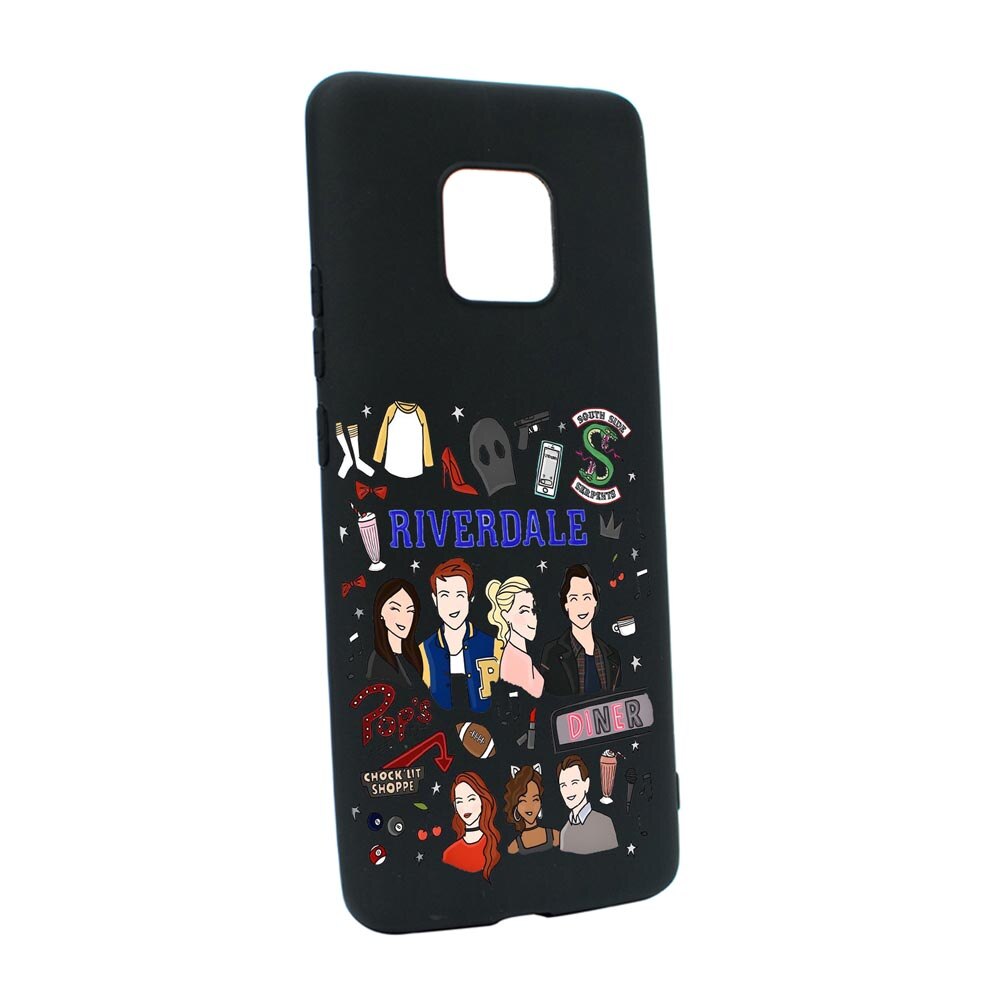 Husa Silicon Riverdale, Movie, compatibila cu Motorola Moto E7 Plus, rezistenta la uzura, anti-alunecare, B607