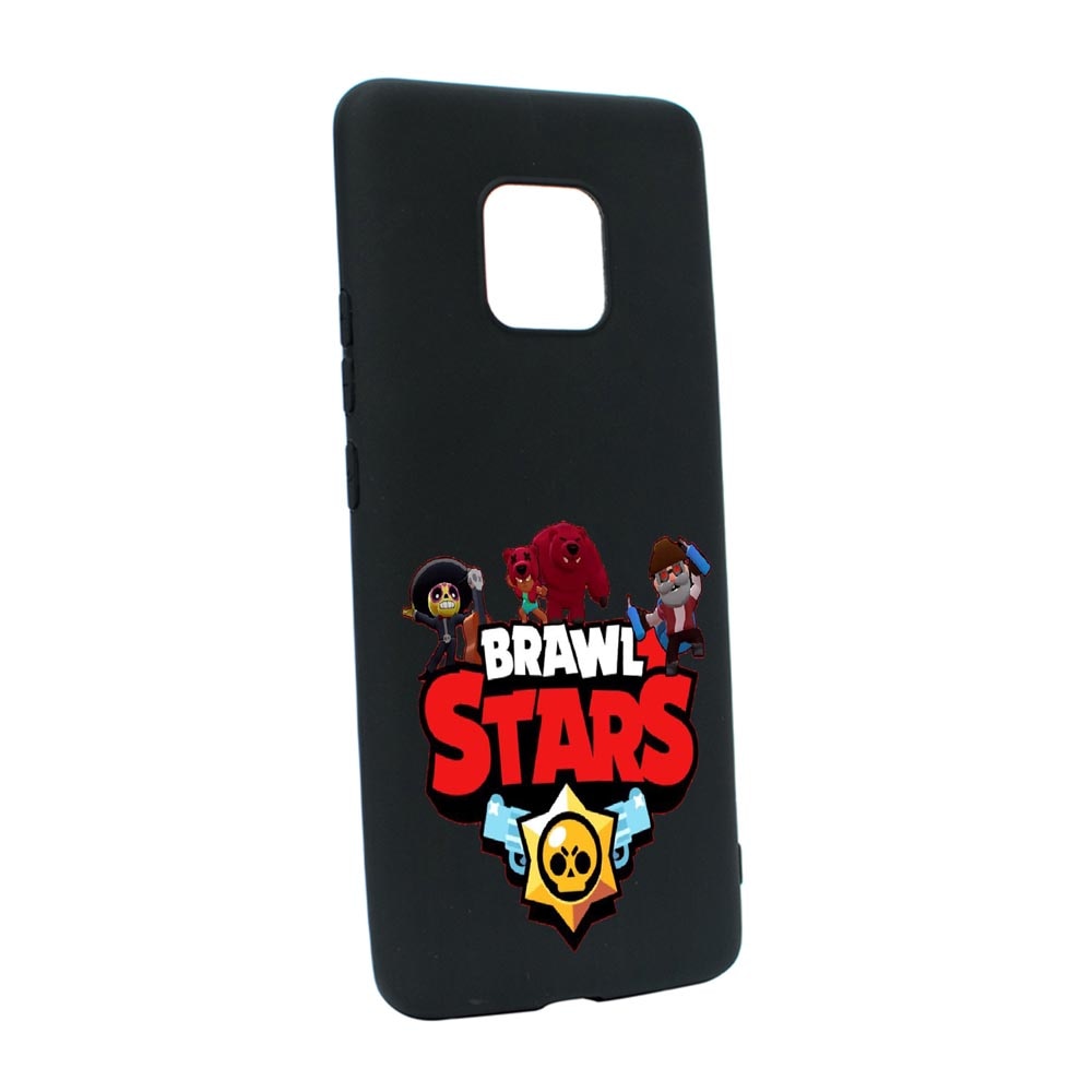 Husa Silicon Brawl Stars, compatibila cu Motorola Moto E7 Plus, rezistenta la uzura, anti-alunecare, B651