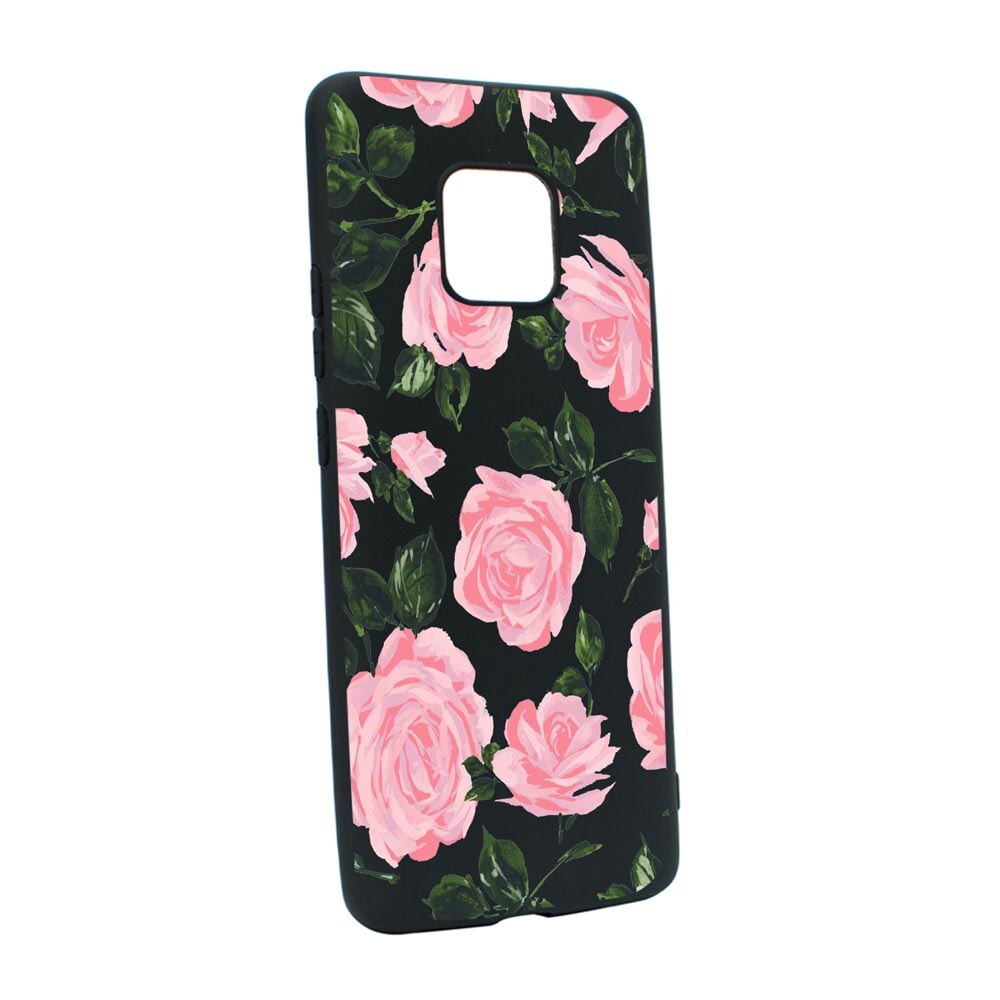 Husa Silicon Rose, Pastel colors, compatibila cu Motorola Moto G9, rezistenta la uzura, anti-alunecare, B514