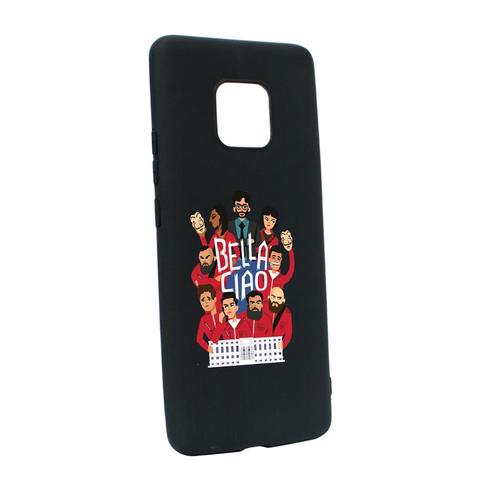 Husa Silicon Compatibila cu Motorola Moto E7 Plus, La Casa De Papel, Bella Ciao, rezistenta la uzura, anti-alunecare, B718