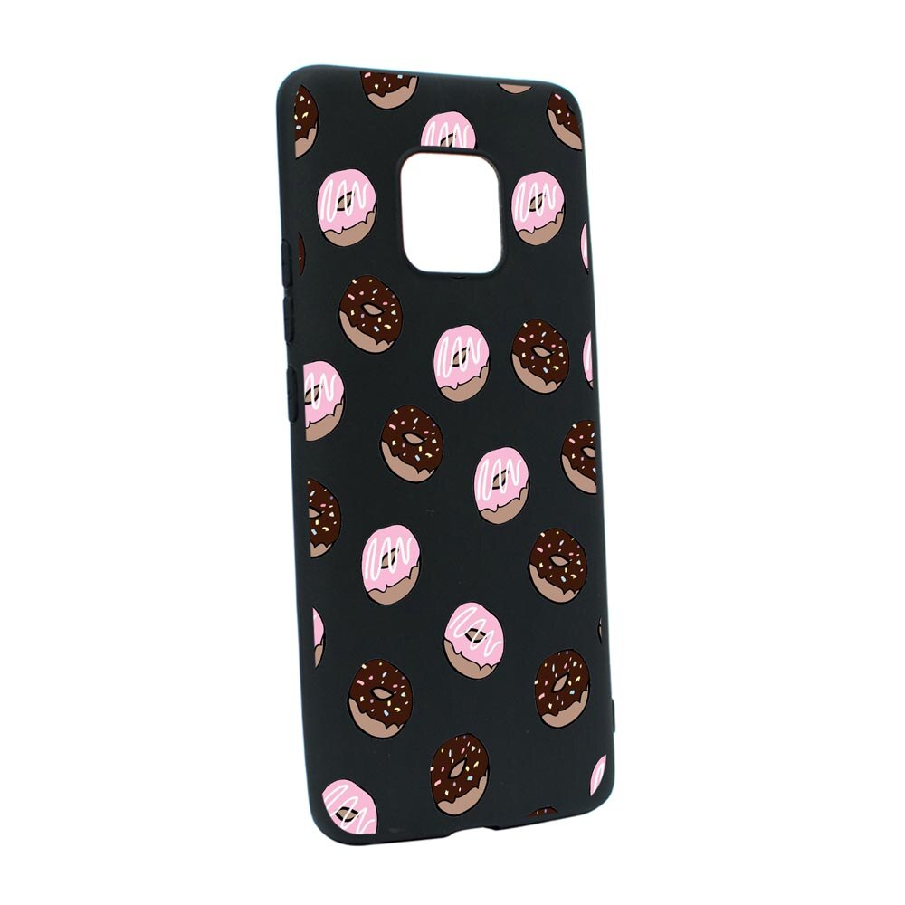 Husa Silicon Donuts, compatibila cu Motorola Moto E7 Plus, rezistenta la uzura, anti-alunecare, B667