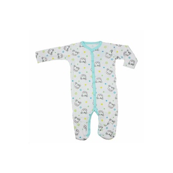 Salopeta, alba, ursuleti si stelute 86 - 92 cm Salopeta, alba, ursuleti si stelute 86 - 92 cm