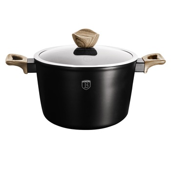 Oala cu capac pentru paste si orez 24 cm Ebony Maple Collection Berlinger Haus BH 1709 Oala cu capac pentru paste si orez 24 cm Ebony Maple Collection Berlinger Haus BH 1709