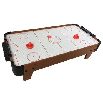 Joc de Air Hockey, electric, 87x41,5x21 cm, alb/rosu Joc de Air Hockey, electric, 87x41,5x21 cm, alb/rosu