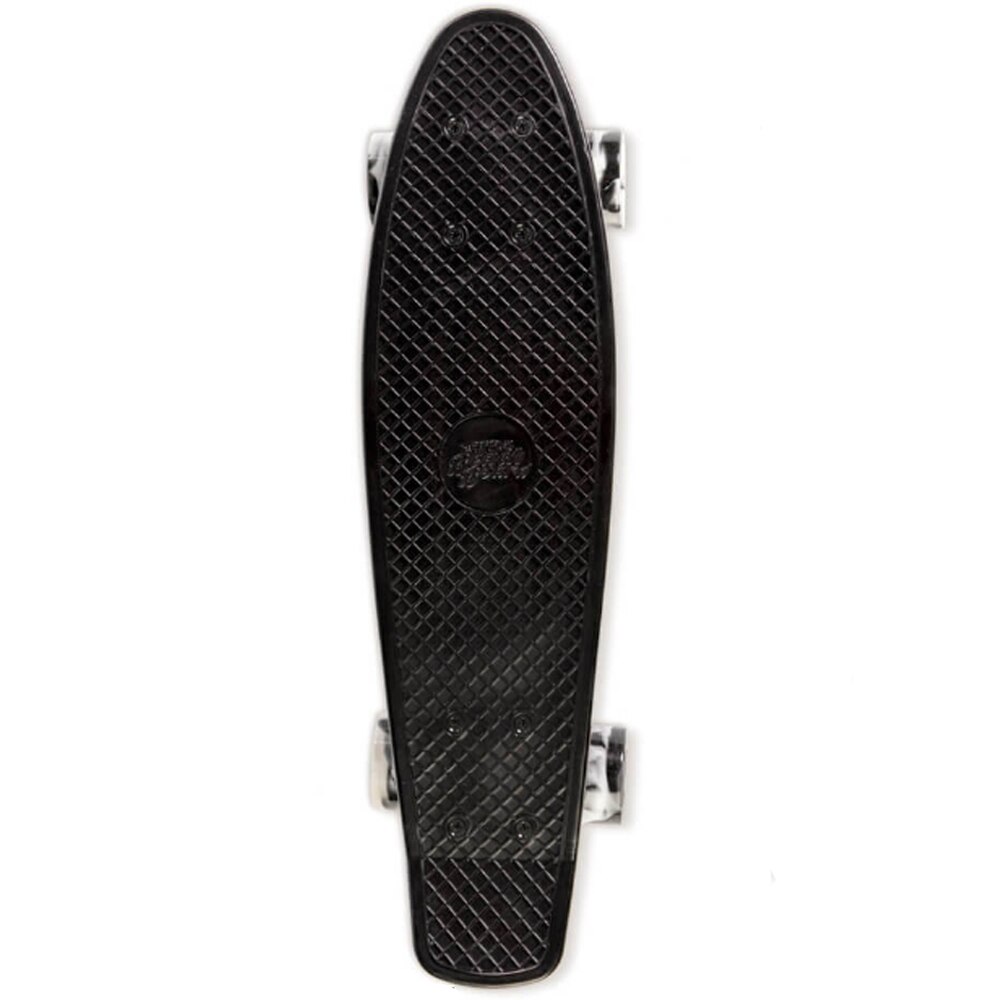 Penny board cu roti de silicon si lumini ABEC-7, PU, Aluminiu, HB3007-D RCO®
