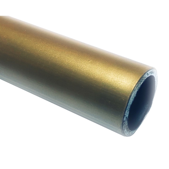 Bara galerie metalica auriu mat 16 mm