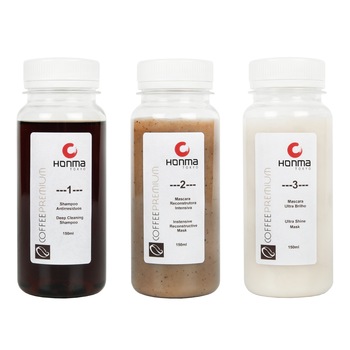 Tratament keratina indreptare par gros si fir cret - Coffee Premium All Liss 150ml, Honma Tokyo Tratament keratina indreptare par gros si fir cret - Coffee Premium All Liss 150ml, Honma Tokyo