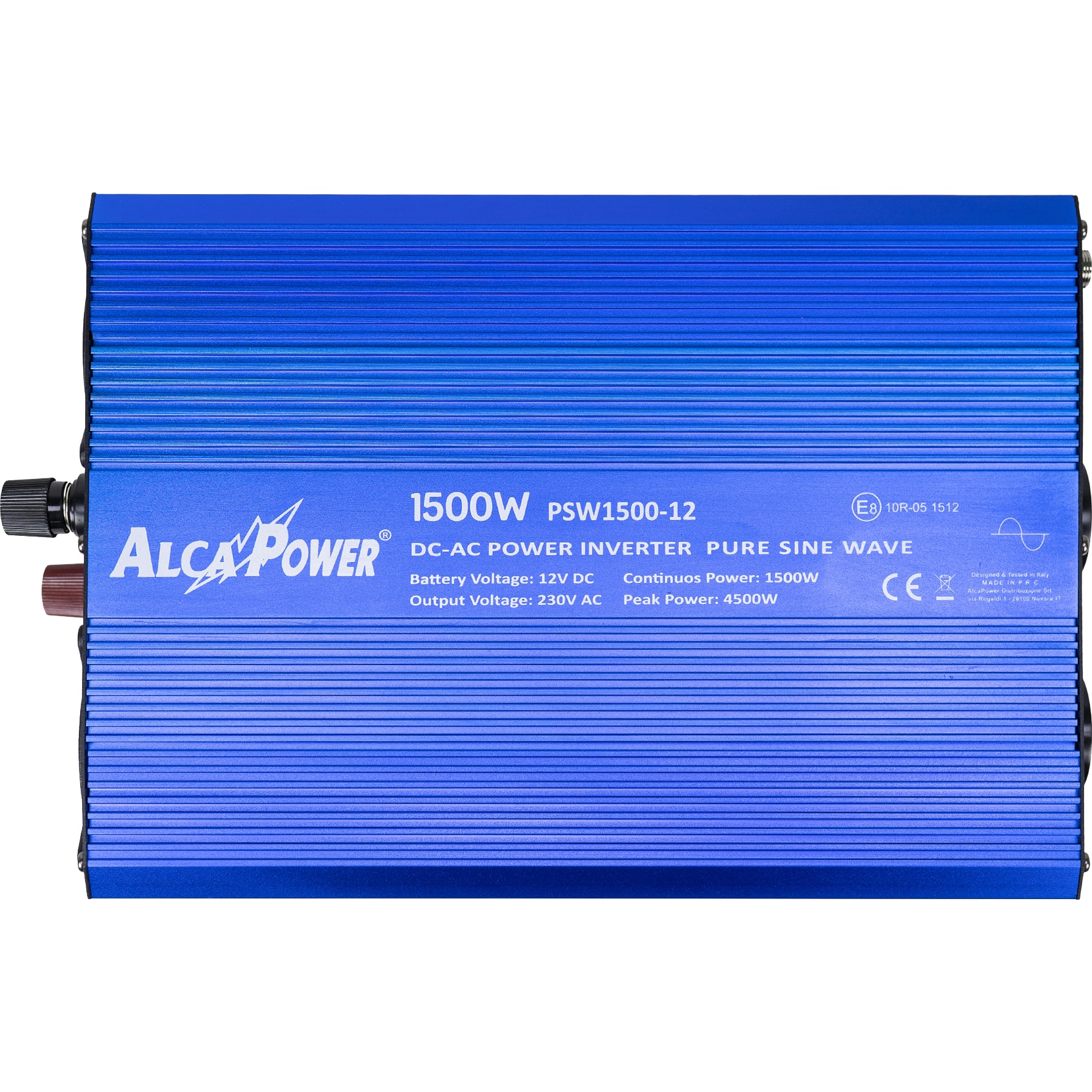 Invertor de tensiune AlcaPower by President 1500W 12V-230V Sinus Pur, port USB, intrare telecomanda