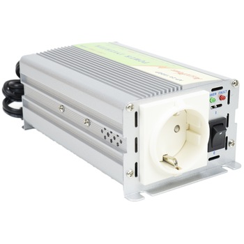 Invertor de tensiune AlcaPower by President 150W alimentare 24V, iesire 230V, Soft Start, unda sinus modificata, mufa de bricheta Invertor de tensiune AlcaPower by President 150W alimentare 24V, iesire 230V, Soft Start, unda sinus modificata, mufa de bricheta