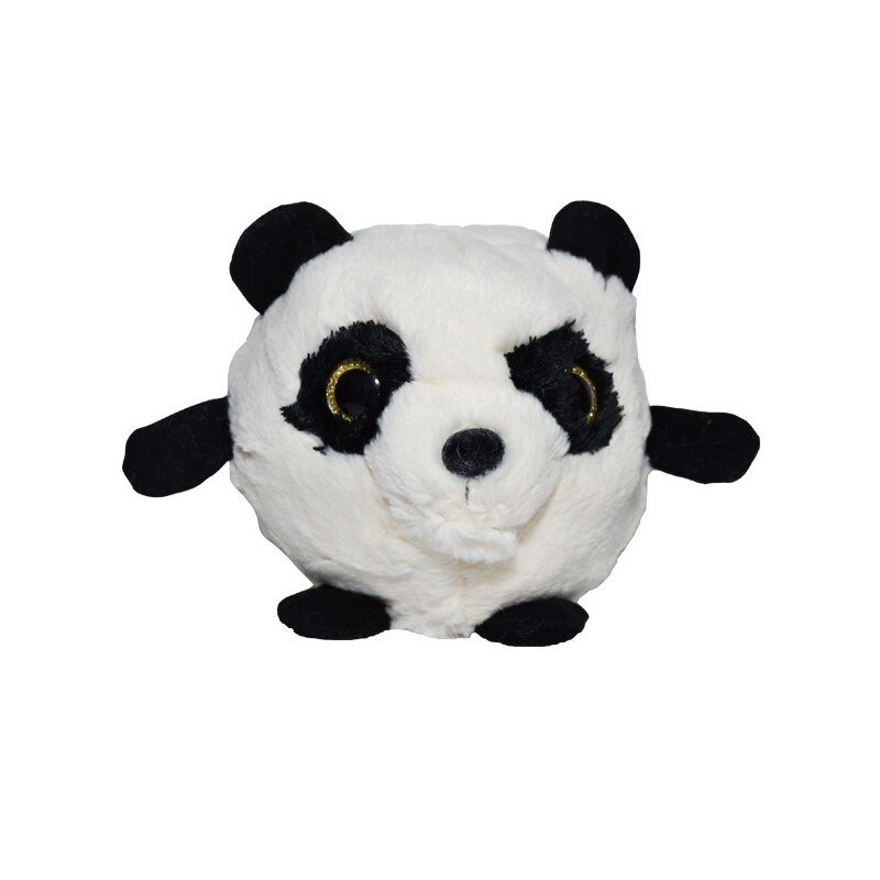 Pusculita de plus muzicala Ursulet Panda , Alb/Negru, 3 ani +